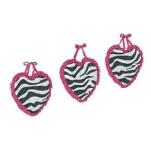 Funky Zebra Wall Hanging Accessories by JoJo Designs