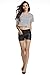 Stylish Leather Look High Waist Skinny Shorts