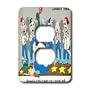 Londons Times Funny Music Cartoons - Plumbers Hall Of Fame - Light Switch Covers - 2 plug outlet cover