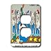 Londons Times Funny Music Cartoons - Plumbers Hall Of Fame - Light Switch Covers - 2 plug outlet cover