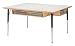 Jonti-Craft 55223JC TABLE WITH STORAGE - 6 - Without paper-trays