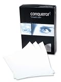 Conqueror A4, 210 x 297mm, brilliant white wove paper, 100gsm weight, REAM of 500 sheets