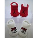 - Nike Jordan Jumpman 23 New Born Infant Baby Boy Booties Red w/ White 31bYOUPJYXL. SL160 Nike Jordan Jumpman 23 New Born Infant Baby Boy Booties Black w/ Pink