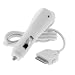 White Rapid Car Charger with IC Chip for Apple Iphone 3G 2nd Generation, Ipod Nano 4th 2nd Generation, IPod Touch 2ND Generation