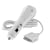White Rapid Car Charger with IC Chip for Apple Iphone 3G 2nd Generation, Ipod Nano 4th 2nd Generation, IPod Touch 2ND Generation