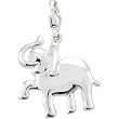 Sterling Silver Elephant Charm