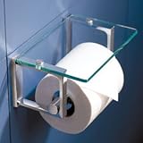 Motiv 3027-PC Tempered Glass - Covered Toilet Tissue Holder - 3027,Polished Chro