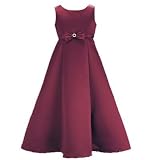 Little Girls Flower Girl Dress BURGUNDY Special Occasion SOPHIASSTYLE 2T-14