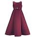 Little Girls Flower Girl Dress BURGUNDY Special Occasion SOPHIASSTYLE 2T-14
