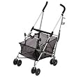 Maclaren Easy Traveller Stroller, Black and Silver