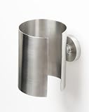 Taymor 4" Inch Bathroom Wall Mounted Stainless Steel Hair Blow Dryer Holder Chrome Stainless Steel