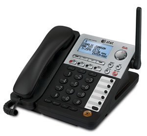 AT&T SynJ SB67148 Dect_6.0 Handset 4-Line Landline Telephone