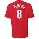 Phillies - Majestic MLB Name and Number Tee - Men's - Victorino, Shane