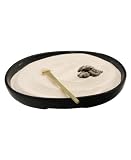 Oval Ceramic Tray Zen Garden
