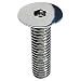 1/4-20 x 1 Flat (Countersunk) Head Socket Drive Chrome Screws