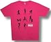 Search : MUSE - Pose - Pink 30 S Ringspun T-shirt