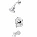 Tools & Hardware : Price Pfister R898EBK Catalina Tub and Shower Faucet in Brushed Nickel