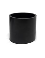 Black 3.5" Rubber Coupler hose for shortram cold air intake kit cool ram