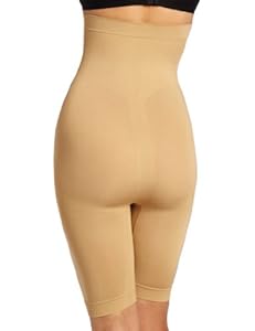 Heavenly Shapewear Women's Seamless High-Waisted Slimming Short