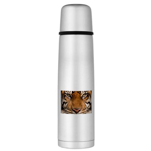 Large Thermos Bottle Sumatran Tiger Face