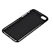 iPhone 6 Case, Black + White Polka Dot TPU Rubber Skin Case Cover for New Apple iPhone 6 4.7 inch With A Free Cleaning Cloth As a Gift