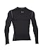 Under Armour Men's ColdGear Compression Crew, Black /Steel, XXX-Large Tall