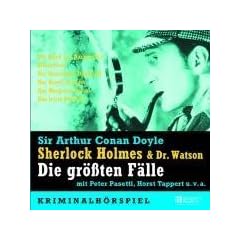 Sherlock Holmes und Dr. Watson - Die gr��ten F�lle. 5 CDs: Der Hund von Baskerville / Silberstrahl / Der Shoscombe-Rennstall / Das Beryll-Diadem / Das Musgrave-Ritual / Das letzte Problem