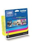 Brother Tintenpatronen Value Pack (Viererpack, Farbe: cyan / gelb / magenta / schwarz) f&uuml;r Lc900