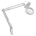 2.25x Magnifying Flourescent Lamp with Adjustable Swing Arm 5 Diopter NEW