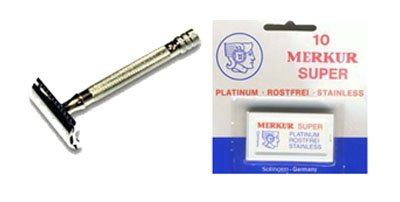 Combo Merkur #178 Safety Merkur Blades