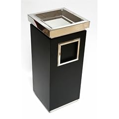 Hergestellt f�r DEMA Standascher eckig Schwarz 28x28x65cm