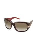 Roberto Cavalli - Roberto Cavalli Stato - Round Snake Temple Plastic Sunglasses dark brown/shaded brown