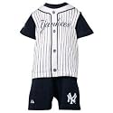 New York Yankees Toddler Boy Pinstriped Short Set Two Piece