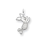 Sterling Silver Disney Piglet Charm