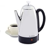 West Bend 54159 Classic Stainless-Steel 12-Cup Percolator