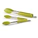 Rachael Ray Lil Huggers 2-Piece Tong Set, Green
