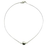 Sterling Silver Keshi Pearl Necklace
