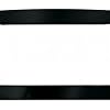 30" Deluxe Built-In Trim Kit for GE Countertop Microwaves in Black
