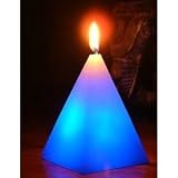 Pyramid Shaped Colour Changing Dreaming LED Magic Candle