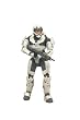 McFarlane Toys Halo Reach Series 2 - Spartan CQC Custom (Male) Action Figure White/White