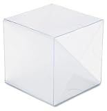 Rubbermaid 29883 Spacemaker Cube Organizer with X Divider, Plastic, 6w x 6d x 6h, CR, Carton of 4