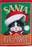 Garden Flag Santa Claws