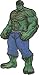 Search : The Incredible Hulk - Standing - Embroidered Iron On or Sew On Patch