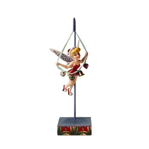 Disney Traditions – Jim Shore – Tinker Bell – Let The Season Ring – Hanging Ornament With Displayer Disney Traditions – Jim Shore – Tinker Bell – Let The Season Ring – Hanging Ornament With Displayer