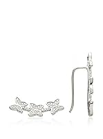 Córdoba Joyeros Pendientes Spider Zirconium Trio Mariposa Diamantadas