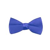 New Boys Solid Royal Blue Bowtie Bow Tie Formal Tuxedo