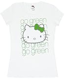 TS389 Hello Kitty Go Green Juniors T-Shirt