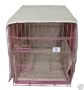 42" Khaki Pet Bed Cover Bumper Cratewear