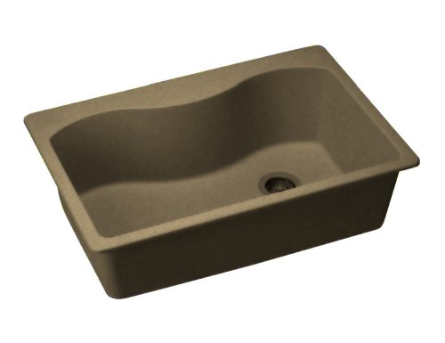 Elkay ELGS3322RMC0 Harmony E-Granite Sink Mocha