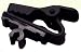 Shure RK354SB Single Mount Tie Clip for WL93, Black